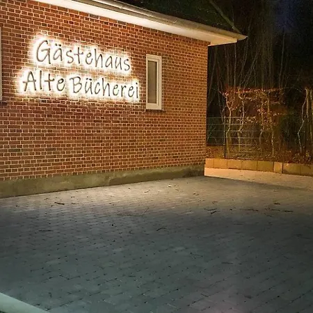 펜션 Gaestehaus Alte Buecherei *